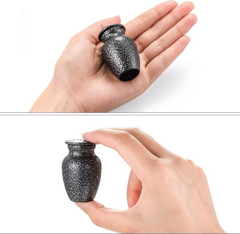 برطمانات صغيرة من الالومنيوم للرماد البشري للرماد البشري، تذكار جنازة صغيرة ريترو in Kuwait