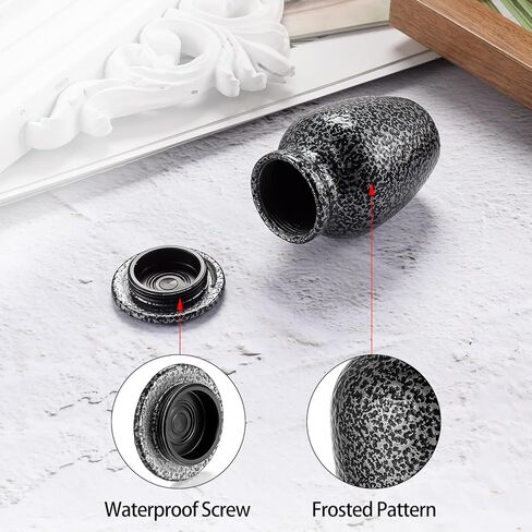 برطمانات صغيرة من الالومنيوم للرماد البشري للرماد البشري، تذكار جنازة صغيرة ريترو in Kuwait