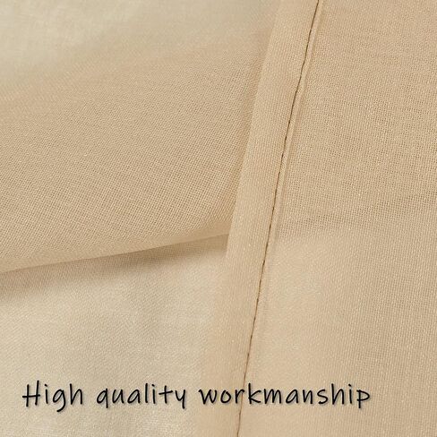 أبيض قصير شير ستائر المطبخ 36 بوصة طول الطبقة الستائر قضيب جيب شيرس مقهى الستائر الكتان مثل الخصوصية شبه شفافة الستائر نصف نافذة الستار للطابق السفلي الحمام النوافذ الصغيرة 34x36 بوصة in Kuwait