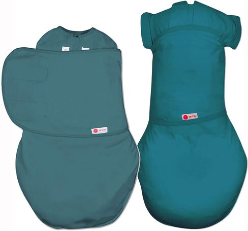 بطانية قماط للاطفال من امبي 2 اتجاهين للاطفال من عمر 0-3 اشهر - خشب التنوب، 6-14 باوند | سهولة الوصول للحفاضات | تصميم للساقين للداخل والخارج | سحاب امن يوقف الفك | مرحلة نوم 1 in Kuwait