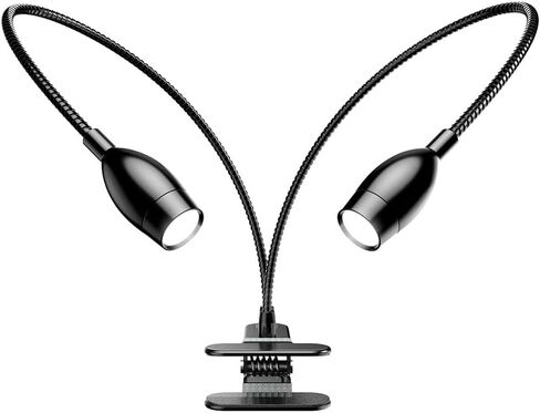 TOMLOV مجهر رقمي معقوفة LED أضواء ملء GL06، أضواء كاشفة مساعدة من الألومنيوم بقدرة 6 وات مع مفتاح قابل للتعتيم، سطوع قابل للتعديل، متوافق مع جميع مجاهر LCD in Kuwait