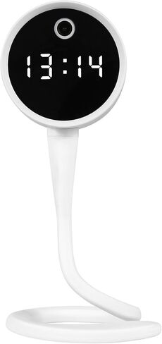 Kehtmay WiFi Indoor-Outdoor Camera, Battery Powered,1080P, Mobile app, Night Vision Function, Two-Way Audio for Home Security Desktop Camera. White in Saudi Arabia