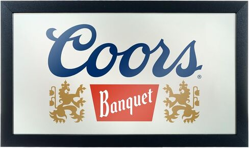 Coors Banquet Framed Logo Mirror in Saudi Arabia