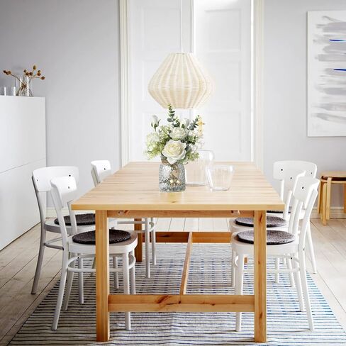 زهور وهمية مع مزهرية، ورود بيضاء زهور صناعية في مزهرية زهور حريرية لديكور المنزل الداخلي، زهور صناعية للمزهرية قطع مركزية للطاولات ترتيب زهور صناعية لحفلات الزفاف والمكتب المنزلي in Kuwait