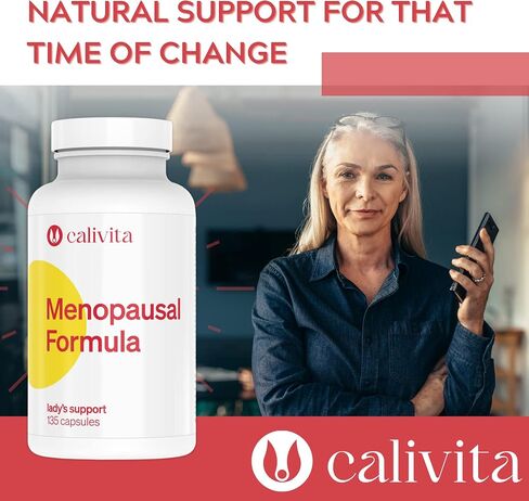 CaliVita Menopausal Formula - Menopause Relief Supplements for Women with Dong Quai, Black Kohosh, and Phytoestrogens - 135 Capsules in Saudi Arabia
