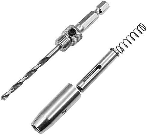 مجموعة رؤوس مثقاب المفصلات ذاتية التمركز من Beeiee، مثقاب مفصلي ذاتي المركز للباب مع ساق سداسية 1/4 بوصة 5/64 بوصة، 7/64 بوصة، 9/64 بوصة، 11/64 بوصة in Kuwait