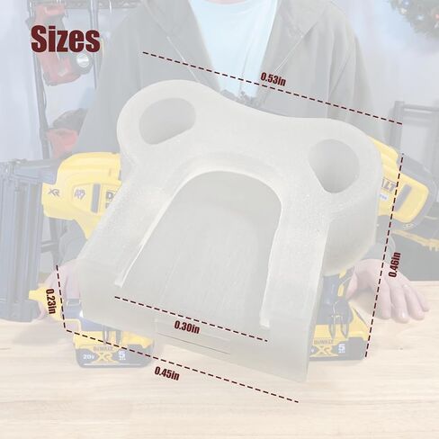 N558471 N569446 Nailer No Mar Tip Compatible with Dewalt Replaces BCN680D1 DCN680B DCN680D1 DCN681B Parts (4Pack) in Saudi Arabia