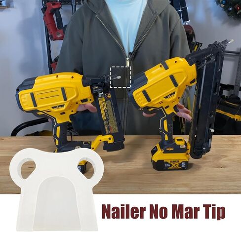 N558471 N569446 Nailer No Mar Tip Compatible with Dewalt Replaces BCN680D1 DCN680B DCN680D1 DCN681B Parts (4Pack) in Saudi Arabia