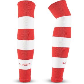Soccer Sock Leg Sleeves To Accompany Grip Socks - Fits Over Calf/Shin Guards - Variety Of Colours