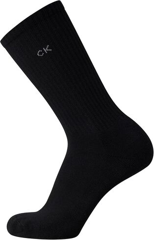 Calvin Klein Men’s Athletic Socks – Lightweight Cotton Blend Crew Socks (8 Pack) in Saudi Arabia