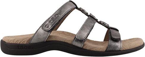 Taos Prize 4 Women’s Walking Sandal - Stylish and Adjustable Three Strap Open Back Slide On Walking Sandal with Premium Arch Support and Cushioning for All Day Comfort in Kuwait