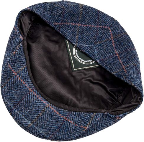 قبعة مسطحة من الصوف بنسبة 100% للرجال من BOTVELA قبعة كلاسيكية أيرلندية Ivy Newsboy in Kuwait