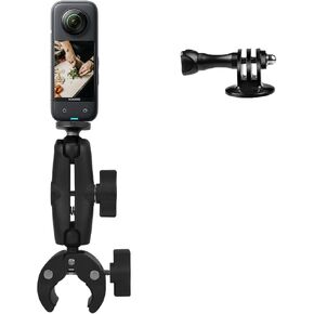 WLPREOE Super Clamp Mount Double Ball Head Adapter متوافق مع GoPro AKASO DJI Action أو DSLR Accessories كاميرا in Kuwait