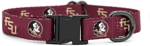 Florida State Seminoles Collars and Leashes | Officially Licensed | Adjustable-Fits All Pets! (Large Collar) in Kuwait