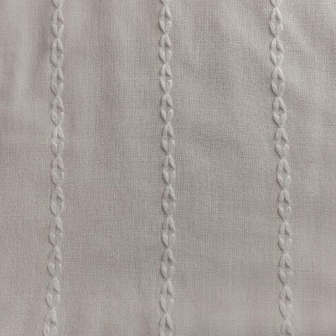 Amidoudou 1 Pair Striped Boho Curtains for Living Room Bedroom Farmhouse Window Tassel Curtains (Green,54x90 Inch) in Kuwait