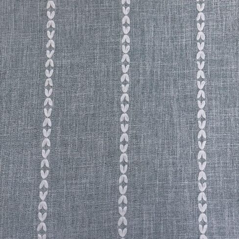 Amidoudou 1 Pair Striped Boho Curtains for Living Room Bedroom Farmhouse Window Tassel Curtains (Green,54x90 Inch) in Kuwait