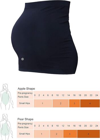 حزام بطن الحمل للسيدات من BUBBLELIME، دعم الأمومة الناعم المسامي لجميع مراحل الحمل وما بعد الولادة in Kuwait