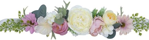 Pink maternity belt,Handmade Flower Sash Belt,flower sash belt for baby shower.(LDZ22) in Saudi Arabia