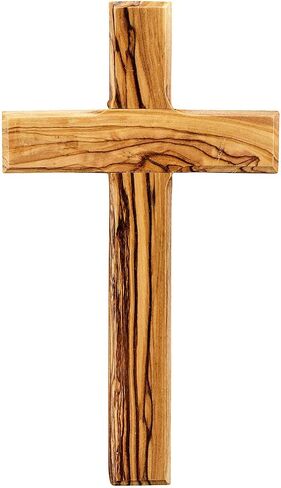 MaMeMi wooden cross olive wood for the wall in gift box. Original from the Holy Land in Kuwait