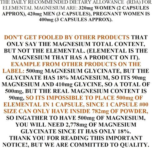 (150 Capsules), 2,253mg Per Serving, Providing 420mg Elemental Magnesium, L-Threonate, Bisglycinate Chelate, Malate, for Brain, Sleep, Stress, Cramps, Headaches, Energy, Heart from Kappa Nutrition. in Kuwait