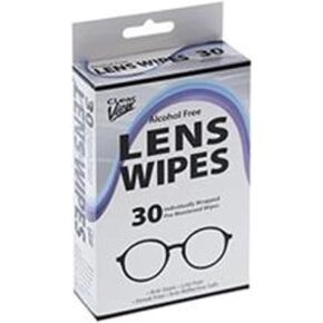 Clear View 30 Pre-Moistened Lens Wipes Individually Wrapped in Saudi Arabia