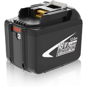 GERIT BATT BL1890B 12000mAh 18V Replacement for Makita 18V Battery Compatible with Makita 18 Volt BL1860B BL1860 BL1850 BL1840 BL1840B BL1830 BL1830B BL1815 BL1815B LXT400 in Kuwait