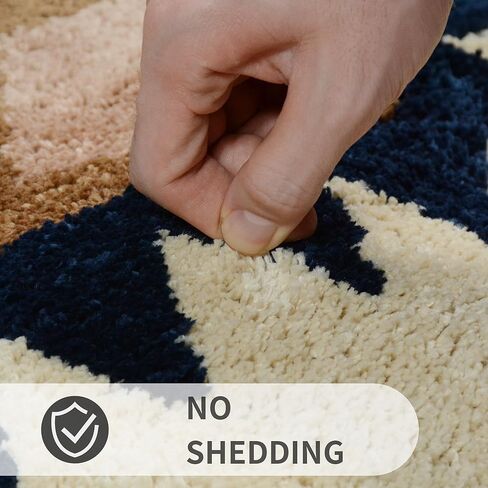 سجاد الحمام بوهو مع شرابات المنسوجة يدويا القطن حصيرة نصف دائرة حمام حصيرة سجاد حمام للحمام قابل للغسل بوهو حمام حصيرة السجاد لحوض الاستحمام الحمام in Kuwait