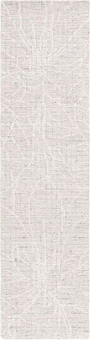 SAFAVIEH Metro Collection Runner Rug - 2'3" x 9', Beige & Ivory, Handmade Floral Wool, Ideal for High Traffic Areas in Living Room, Bedroom (MET881B) in Saudi Arabia