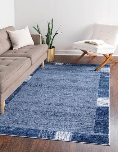Rugs.com Angelica Collection Rug - سجادة متوسطة الحجم باللون الأزرق الفاتح بطول 6 أقدام مثالية للممرات والمداخل in Saudi Arabia