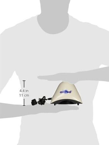 Penn Plax Air Pod Aquarium Air Pump Ultra Quiet Compact Dome Shape Dual Air Output | Multiple Size Options in Saudi Arabia