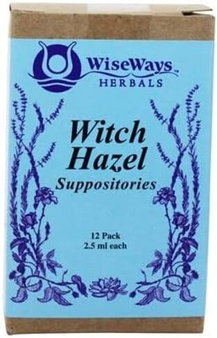 تحاميل WiseWays Herbals Witch Hazel، 2.5 مل، (عبوة من 3 قطع) in Saudi Arabia