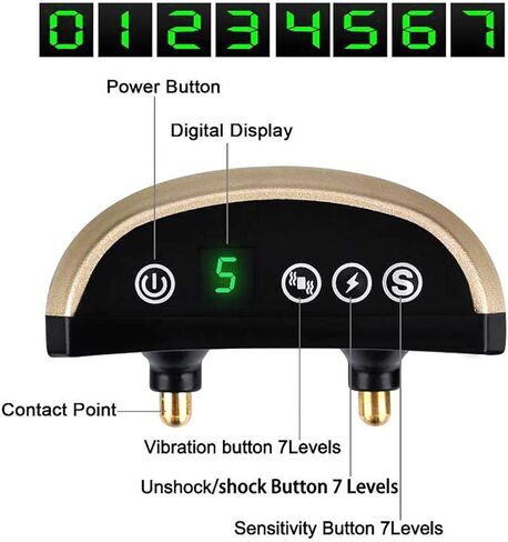 Awaiymi Bark Collar 2 Pack Upgraded 7 Sensitivity Rechargeable Dog Barking Collar Beep/Vibration/Safe Shock Or No/Anti Bark Reflective Collar for Small Medium Large Dogs … in Kuwait