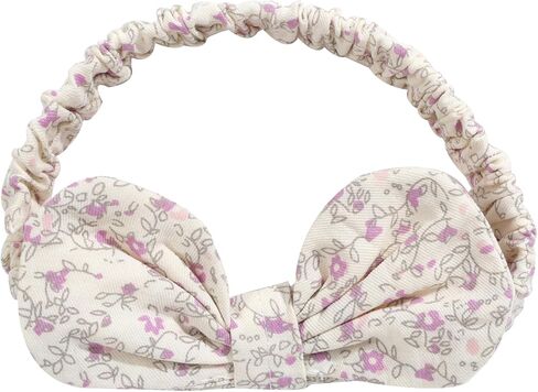 BABY HANNAH STORE مجموعة ملابس الخريف للفتيات حديثي الولادة: بدلة رومبير قطنية + عصابة رأس + جوارب - 3 قطع ملابس للفتيات الرضع in Kuwait