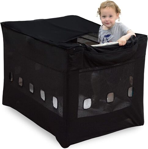 ميليارد خيمة تعتيم باك ان بلاي، مظلة لعب للاطفال مع فتحات امان (الخيمة فقط، لا تتضمن العبوة ان بلاي) in Kuwait