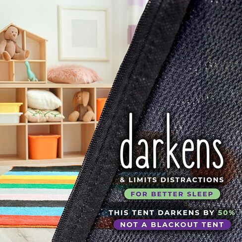 ميليارد خيمة تعتيم باك ان بلاي، مظلة لعب للاطفال مع فتحات امان (الخيمة فقط، لا تتضمن العبوة ان بلاي) in Kuwait