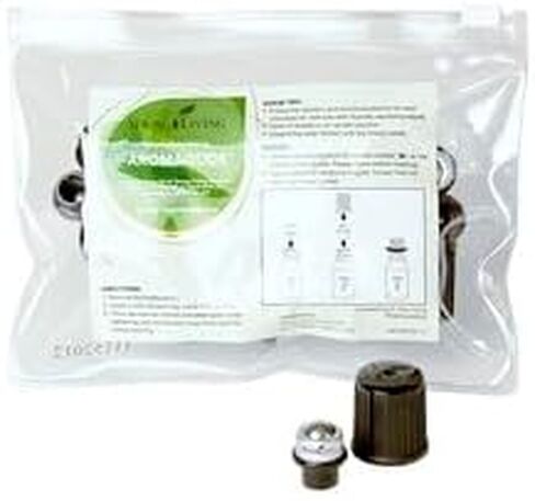 Young Living AromaGlide Roller Fitments - 10 pack - Fits Both 5ml and 15ml - Essential Oils into Convenient Roll-On Bottles - Easy Application, Lasting Benefits, Travel Essentials in Saudi Arabia