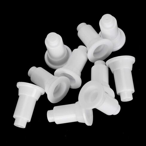 TOPINCN 100 Pcs Isolation Board Supporty Feet, Fish Isolation Board Supporty Feet, Support Feet for Aquarium Divider(Black) in Saudi Arabia