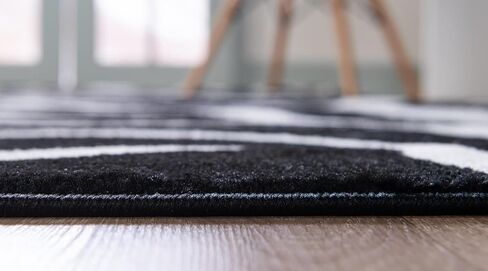 Unique Loom Wildlife Collection Area Rug - Okapi (3' 3" x 5' 3" Rectangle Black/Cream) in Saudi Arabia