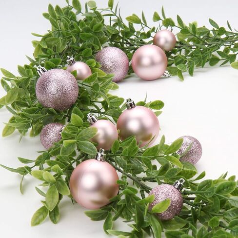 N/D نبات إكليل الأوكالبتوس الصناعي، الكرمة الاصطناعية المعلقة بأوراق الأوكالبتوس الخضراء لخلفية الزفاف وقوس رف ديكور الحائط المحمي من الأشعة فوق البنفسجية في الأماكن المغلقة والخارجية (أخضر #1) in Kuwait