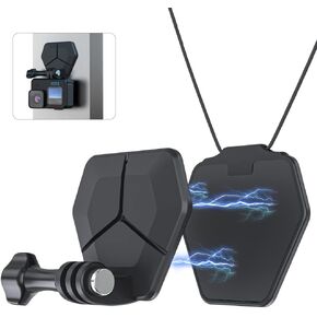 سوريو حامل كاميرا اكشن مغناطيسي، حامل مغناطيسي على الصدر مع حزام للرقبة متوافق مع جوبرو هيرو 11/10/9/8/7/6، جوبرو ماكس، دي جيه اي اوسمو اكشن 3 والمزيد in Kuwait