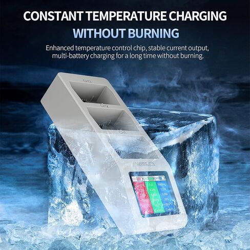 CENPIN Bettery Charging Hub for DJI Mini 4 Pro Drone, Intelligent Two-Way Battery Charger with LCD Display for DJI Mini 4 Pro/Mini 3 Pro/Mini 3, Charge up to 3 Batteries in Kuwait