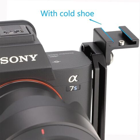 حامل كاميرا A7M4 DSLR على شكل حرف L، لوحة A7S3 L سريعة الفك لسوني A1/A7S3، مقبض يد معدني متوافق مع اركا / ار ار اس in Saudi Arabia