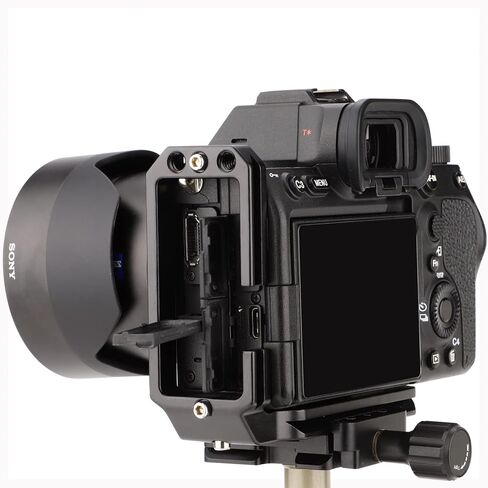 حامل كاميرا A7M4 DSLR على شكل حرف L، لوحة A7S3 L سريعة الفك لسوني A1/A7S3، مقبض يد معدني متوافق مع اركا / ار ار اس in Saudi Arabia