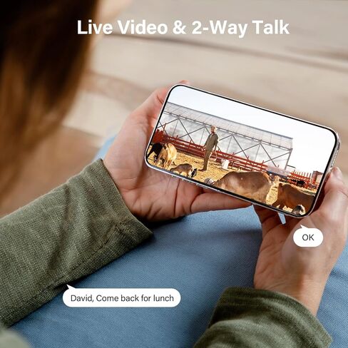 كاميرا أمان خلوية SEHMUA 4G LTE في الهواء الطلق مع بطاقة SIM، عرض 360 درجة 2K بدون واي فاي، كاميرا أمان تعمل بالطاقة الشمسية، رؤية ليلية ملونة، محادثة ثنائية الاتجاه، كشف حركة PIR in Kuwait