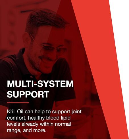 Protocol Krill Oil 1,000mg - Omega-3 - Heart, Brain, and Joint Health - 60 Softgels in Saudi Arabia