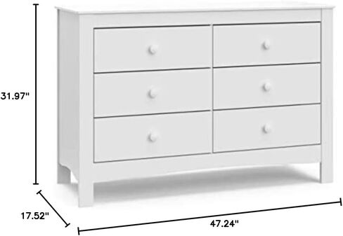 جراكو خزانة بـ3 ادراج مع جزء علوي لتغيير الحفاضات من نوح، خزانة ملابس للاطفال والرضع، تصميم عالمي لغرفة نوم الاطفال، رمادي محبب in Kuwait