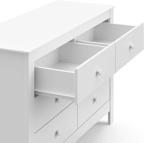 جراكو خزانة بـ3 ادراج مع جزء علوي لتغيير الحفاضات من نوح، خزانة ملابس للاطفال والرضع، تصميم عالمي لغرفة نوم الاطفال، رمادي محبب in Kuwait