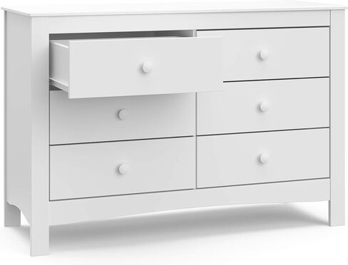 جراكو خزانة بـ3 ادراج مع جزء علوي لتغيير الحفاضات من نوح، خزانة ملابس للاطفال والرضع، تصميم عالمي لغرفة نوم الاطفال، رمادي محبب in Kuwait