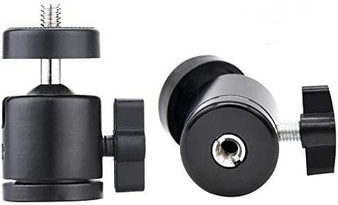 رأس كرة صغيرة من Lunies لهاتف HTC Vive LighProfes Base Station كاميرا HTC 360 درجة محول ثلاثي ثلاثي الكرات حامل كاميرا 1/4 برغي قطعتان in Kuwait