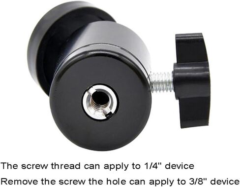 رأس كرة صغيرة من Lunies لهاتف HTC Vive LighProfes Base Station كاميرا HTC 360 درجة محول ثلاثي ثلاثي الكرات حامل كاميرا 1/4 برغي قطعتان in Kuwait